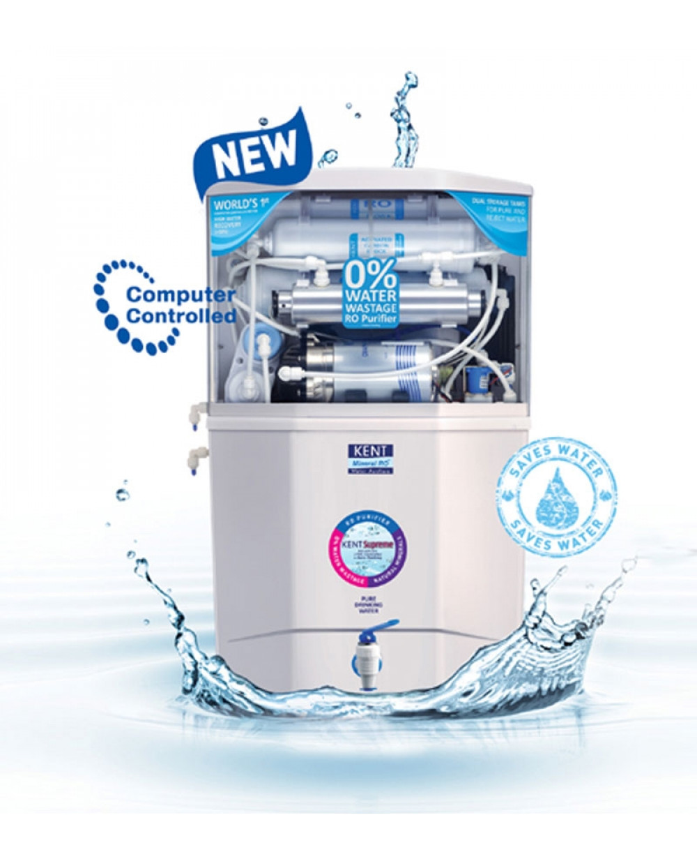 Kent Supreme RO+UV+UF+TDS controller Water Purifier 9 Litres
