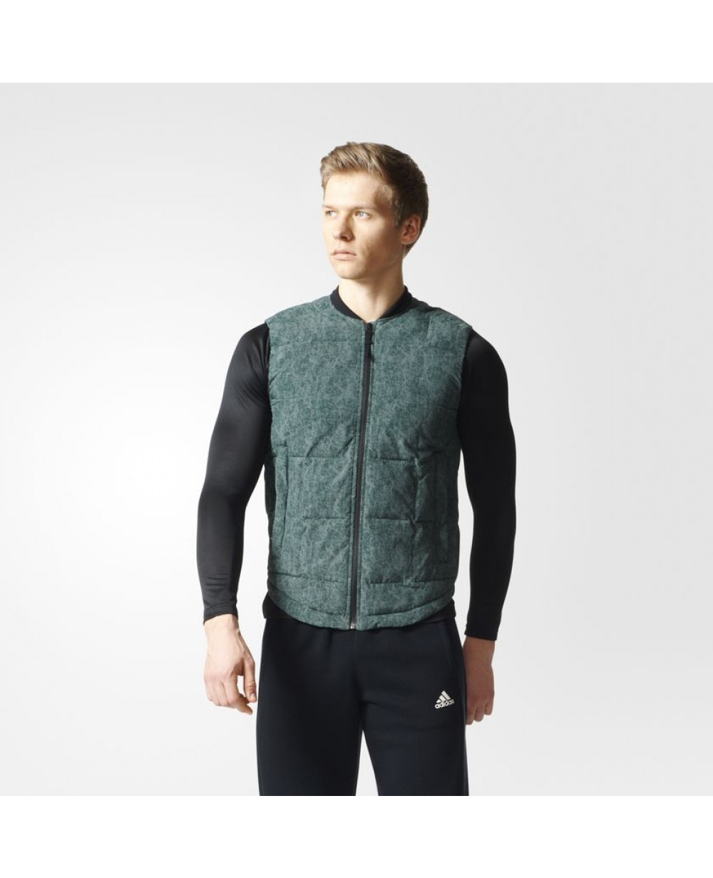 Stevenson bolsillo artículo Adidas Athletics Light Down Half Jacket For Men S94754