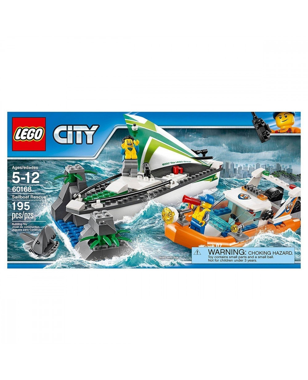 feed Render Revocation LEGO 60168 City Coast Guard Sailboat Rescue