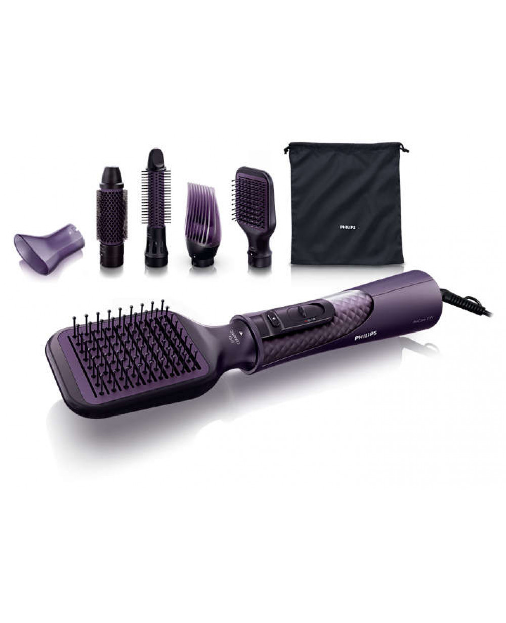 Philips Heated Straightening Brush BHH885/10 (New) 50 Watts, ThermoProtect  Technology & Multi Grooming Kit MG7715/65, 13-in-1 (New Model), Face, Head  & Body, All-in-one Trimmer Power adapt technology : Amazon.in: Beauty