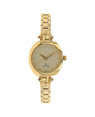 Titan Champagne Dial Golden Stainless Steel Strap Watch For Women 2520YM01