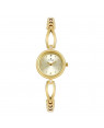 Titan Champagne Dial Golden Metal Strap Watch For Women 2601YM02