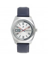 Fastrack Varsity White Dial Leather Strap Watch For Guys 3174SL01
