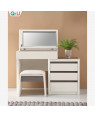 Q&U Furniture - Off-white Dressing Table With Storage on Top - 61703