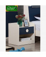 Q&U HongKong Furniture Off-white Bedside Box 6701H-2