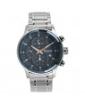 Titan Octane Blue Dial Stainless Steel Strap Watch For Men 90086KM01