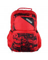 American Tourister Crimson Red Doodle Backpack 03