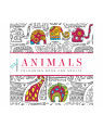Animals - Adults Colouring Book with Tearout sheet by Team Pegasus