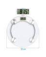 Laughing Buddha - Digital Glass Weighing Machine Round Personal Weighing Scale for Home Use Weight Machine