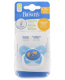 Dr Brown's PV21404-SPX Prevent Butterfly Shield Pacifier - Stage 2 6-12M - Blue