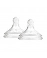 Dr. Brown’s WNY201-INTL Y-Cut Wide-Neck Silicone Nipple 2-Pack