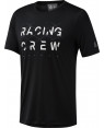 Reebok Run Essentials Crewneck Black T-Shirt Men DW6046