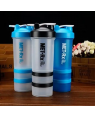 Met-rx Classic Protein Shaker Bottles For Sports With Mixing Ball 20-ounce - Colors May Vary