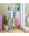 Laughing Buddha - Folding Portable Laundry Stand Drying Rack 3 Tier Tripod Clothes Hanger (HP95-820)