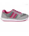 Goldstar Grey/Pink Regular Sports Shoes For Women 039