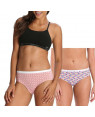 Jockey Cotton Hipster Panties For Women Assorted Pack of 2 - 1523