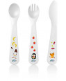 Philips Avent Toddler Fork,Spoon and Knife, 18 Months+ SCF714/00 