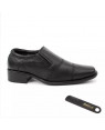 Paragon Max Black Formal Shoes For Men 9808
