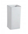 Parryware Qube Free Standing Wash Basin without Tap Hole White C8860