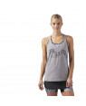 Reebok Grey Tank Top With Activchill Cooling Technology For Women - CE4521