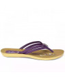 paragon Purple Solea Rubber Sole Slippers For Women 77035