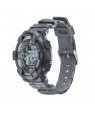 Sonata Sf Camo Series Digital Black Round Dial Men's Sport Watch-77053pp07