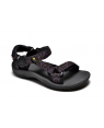 Sixten St 17ss05 Summer Adjustable Sandals Outdoor Beach Shoes Black Purple For Men