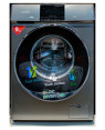 Skyworth 9 kgs Front Loading Washing Machine with Touch Screen (F90430NBC) - GREY