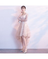 Chic Elegant Pink Slim Party Dress Formal Gown 41000236