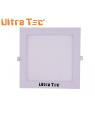 Ultra Tec Recessed LED Panel Light / Square/ 12 Watt PL05-W12 RS