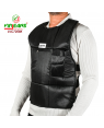 VIRJEANS (VJC720) Biker Chest Guard Inner Fur / Body Armor Chest Protector Guard - Black
