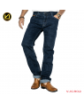 VIRJEANS (VJC802) Stretchable Denim Jeans Pant For Men - Plain Blue