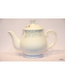 Laughing Buddha - White Ceramic Teapot