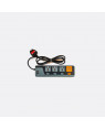 xLab XEC-342USB 3 Socket + USB Universal Power Extension Cord