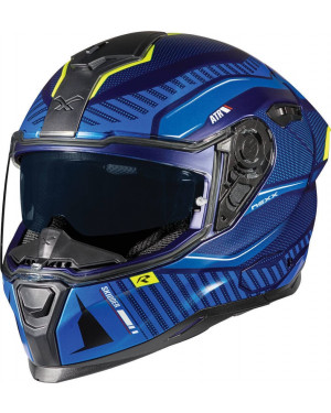 Nexx SX.100R Skidder Blue/Neon MT L Helmet