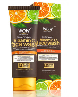 WOW Skin Science Brightening Vitamin C Face Wash (100 ml)
