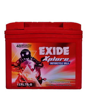 Exide Xplore Battery 12XL7B-B