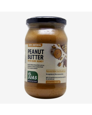 Juas Peanut Butter With Raw Honey 1kg
