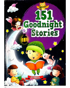 151 Goodnight Stories - Padded & Glitered Book by Pegasus