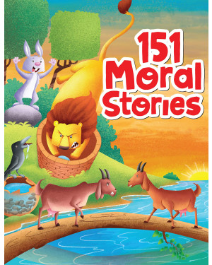 151 Moral Stories - Padded & Glitered Book by Pegasus