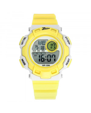Titan Digital Yellow Strap Watch For Kids C16009PP03