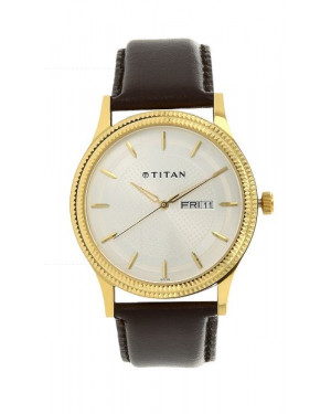 Titan Silver Dial Analog Watch for Men 1650YL01