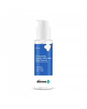 The Derma Co 1% Ceramide Complex Milky Jelly Daily Cleanser