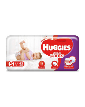 Huggies Wonder Pants Small Size Diapers (42 Count)