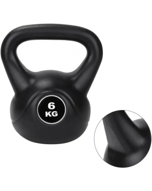 Kettlebells For Strength Training, 6 Kg Kettlebell Weights Vinyl Coated Iron-coated For Floor And Equipment Kettlebell Weight Sets