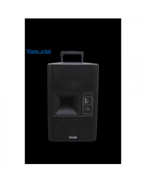 Yasuda 8 inch Trolley Speaker YS-8TS20 (Black)