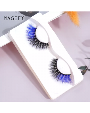 Maange Magefy Two-tone False Eyelashes Hand-made Gafted Eyelashes Light And Thick Mgy7193