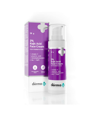 The Derma Co 2% Kojic Acid Face Cream for Pigmentation Removal - 30 gm(dermaco)