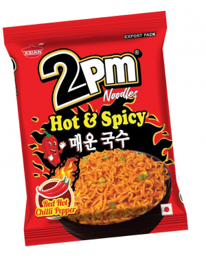 2PM Hot & Spicy Red Hot Chilli Pepper Noodles, 120grams