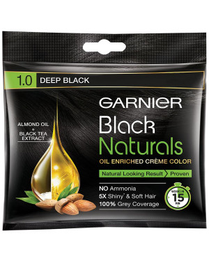 Garnier Black Natural 1 Deep Black 20ml Pack